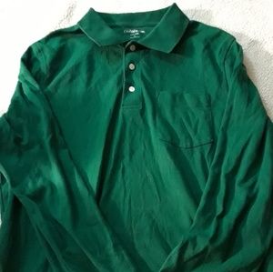 Green long sleeve shirt